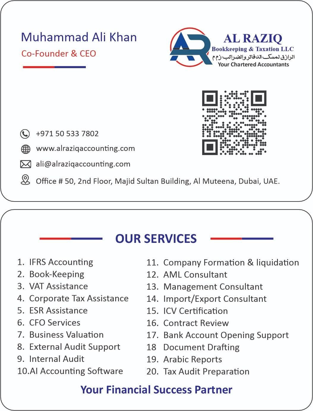 Bookkeeping & Taxation Services