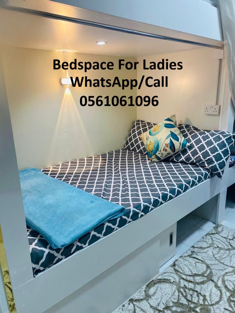 DECENT BEDSPACE FOR MIX LADIES