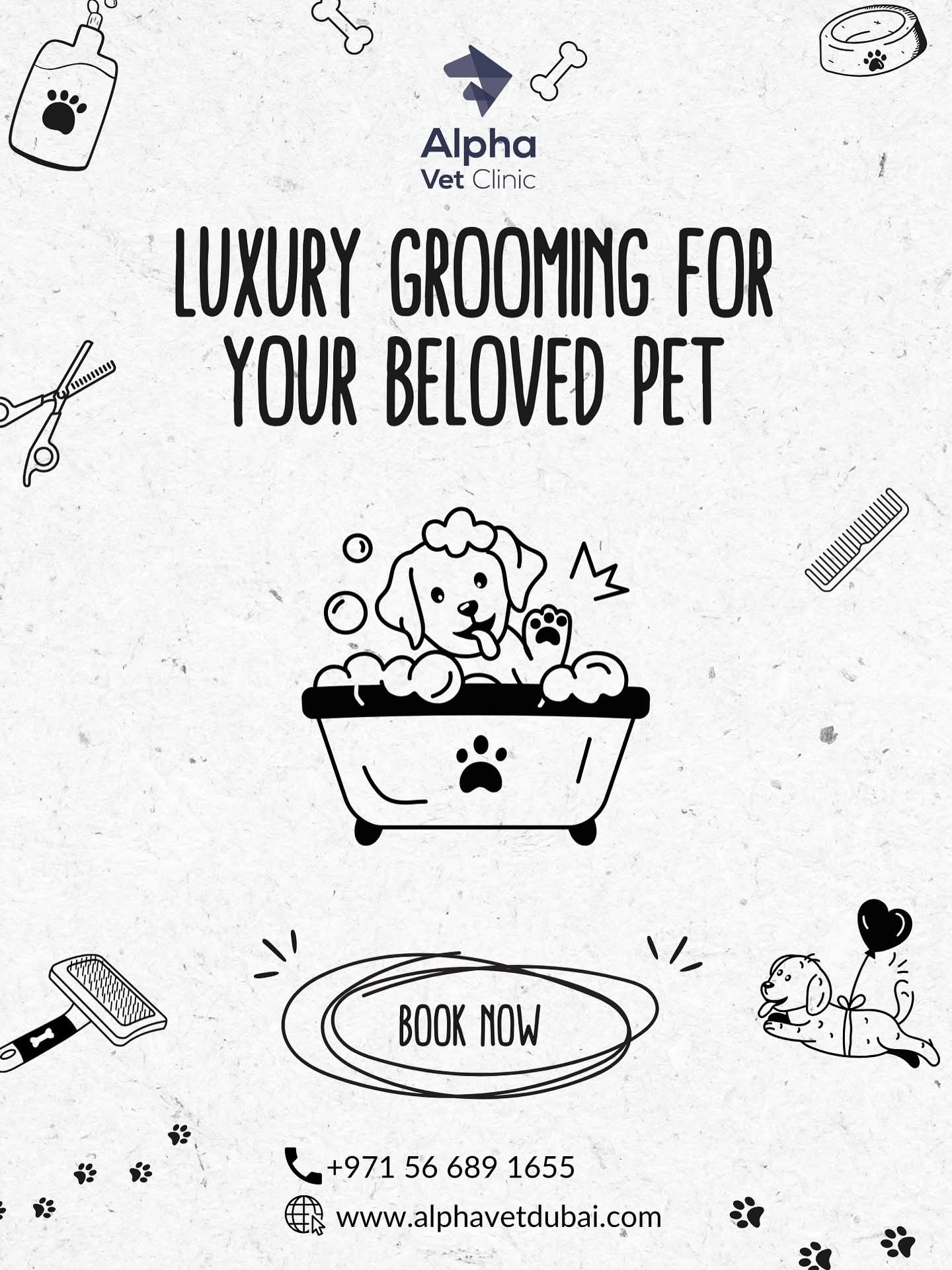 Pet grooming services