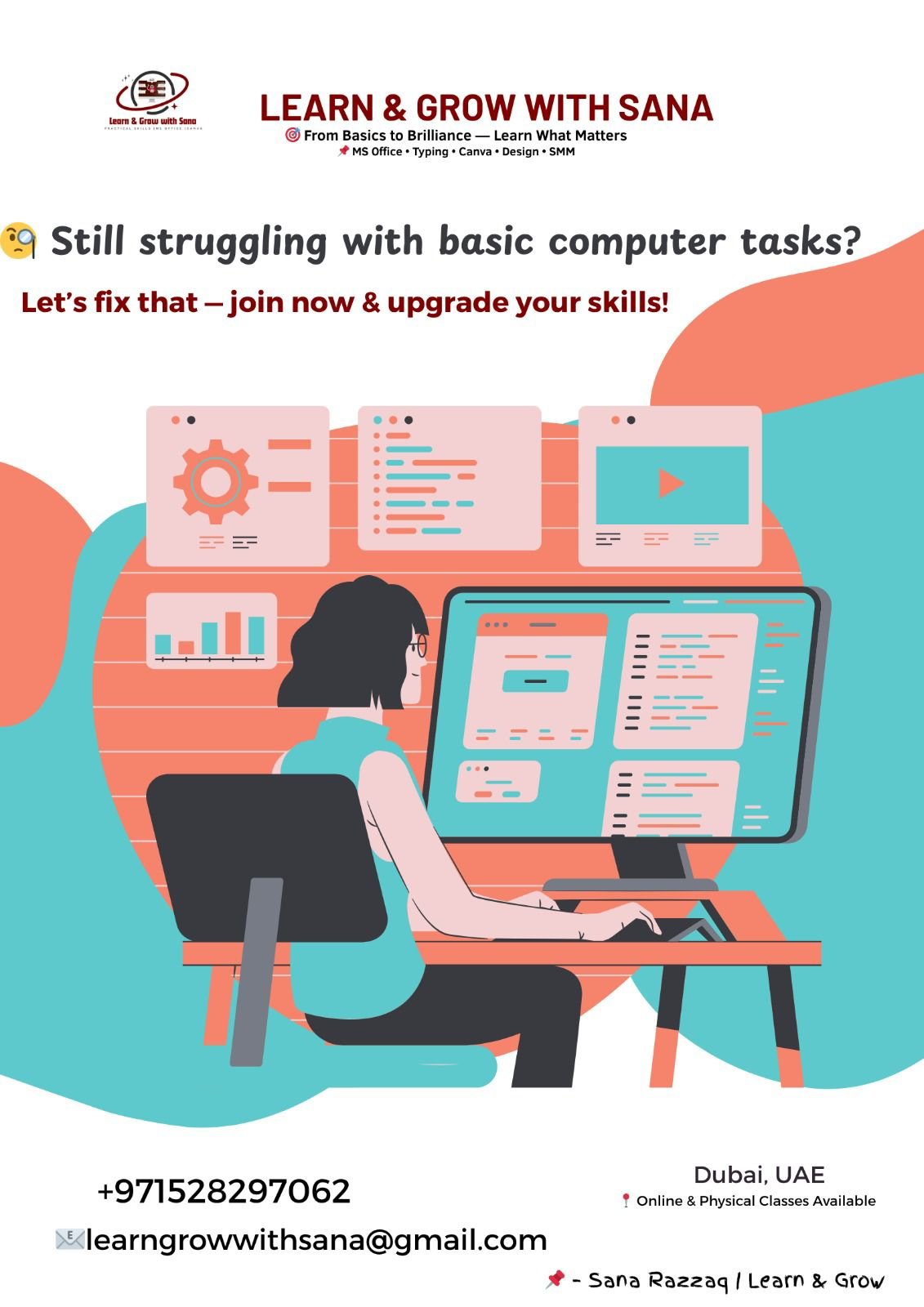 Learn with sana online tutor