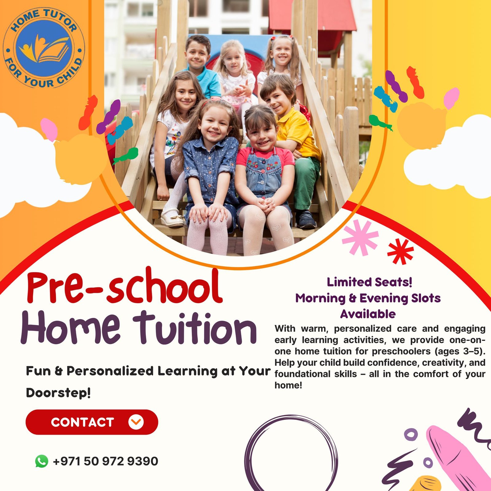 Pre-school home tution