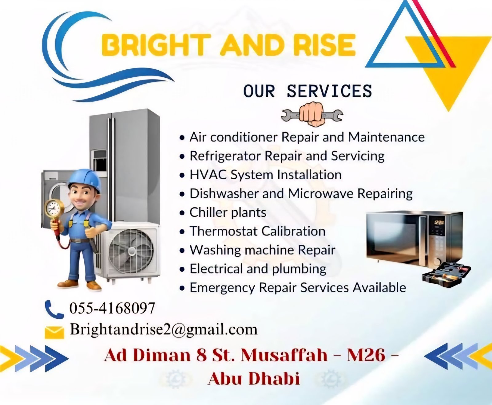 Bright and Rise Maintenance Service