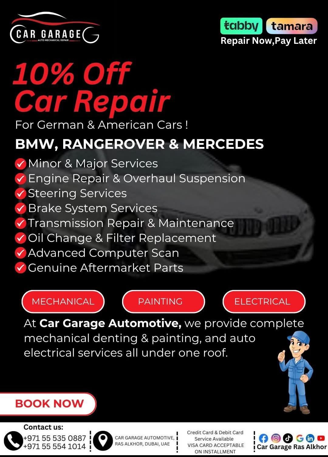 Car Garage Auto Services