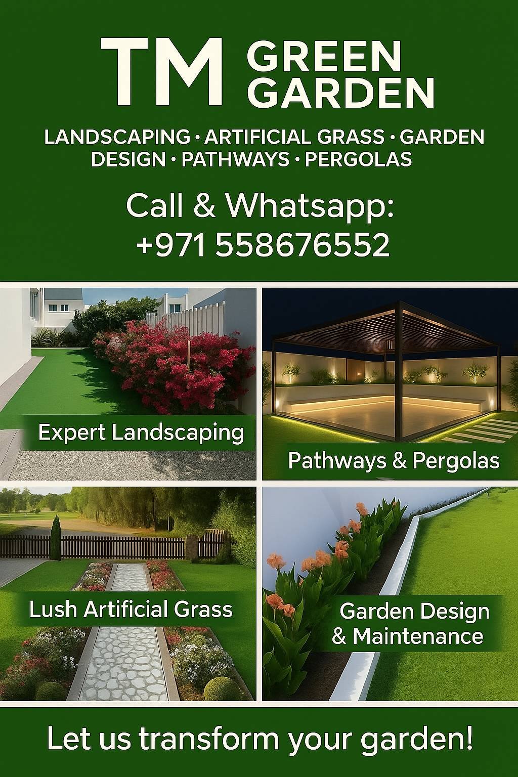 TM Green Garden Landscaping Services