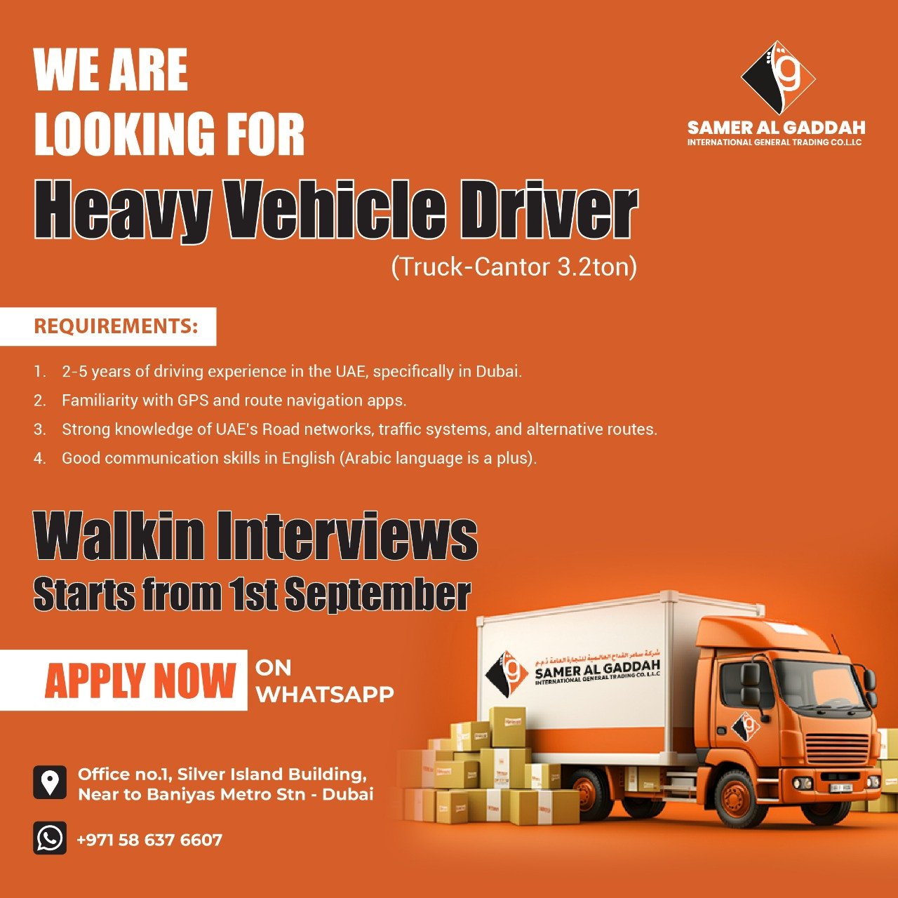 Heavy Vehicle Driver