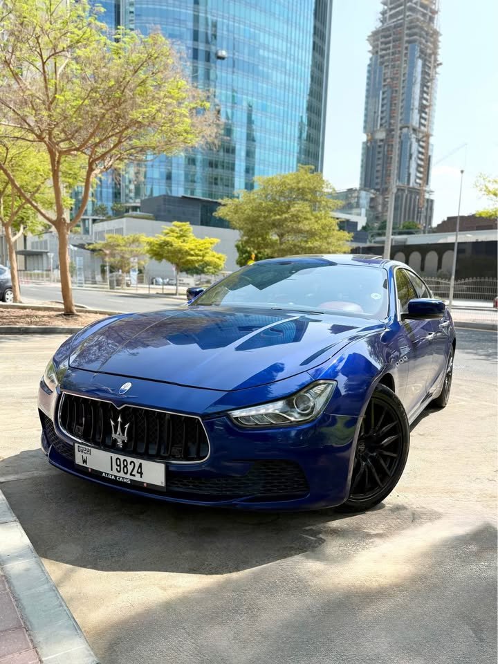 2015 Mazerati Ghibli 6 cylinder turbo | Gulf (the bird) | Agency condition | Only 174 thousand km driven For inquiries: +971585230808