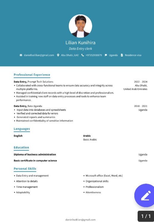 Looking job for data entry clerk