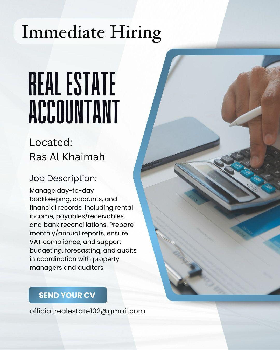 Real estate accountant