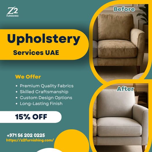 Z2 Furnishing - We Are Providing Premium Quality Upholstery Services